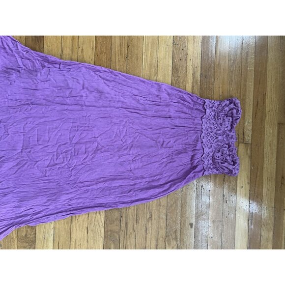 Free People Adella Corset Maxi Dress lilac color size M A000899 - Picture 5 of 16